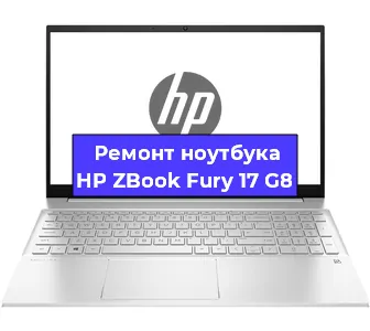 Чистка от пыли и замена термопасты на ноутбуке HP ZBook Fury 17 G8 в Екатеринбурге